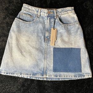 Lightweight denim skirt!